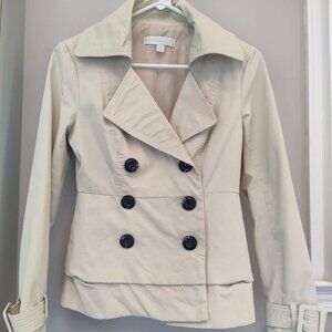 New York & Company: Women’s Double Breasted Fit & Flare Jacket Size XS